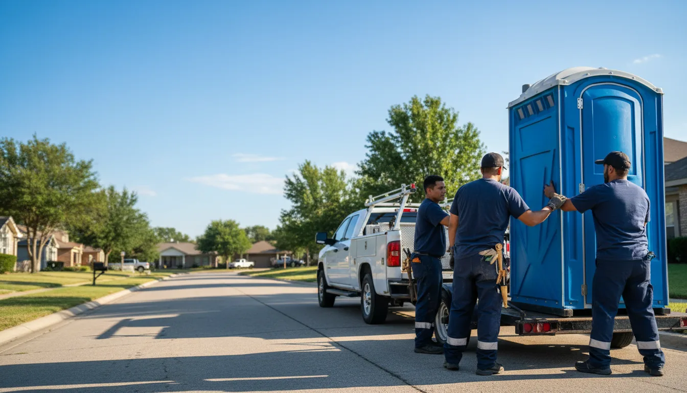 Portable Toilet Rental in Saint Louisville, OH near me